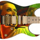 Guitar Skin Axe Wrap Re-skin Bass Reface DIY Monster Bride  1340