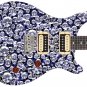 Guitar Skin Axe Wrap Re-skin Bass Reface Vinyl A Girls Best Friend 1301