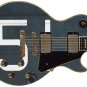 Guitar Skin Axe Wrap Re-skin Bass Reface DIY Hangar Area 51 Secret Base 1452