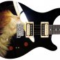 Guitar Skin Axe Wrap Re-skin Bass Reface DIY Cat Bulb Heat 1506