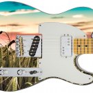 Guitar Skin Axe Wrap Re-skin Bass Reface DIY Great Depression 1471