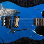 Guitar Skin Axe Wrap Re-skin Bass Reface DIY Shark in the Deep 1469