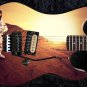 Guitar Skin Axe Wrap Re-skin Bass Reface DIY Space Walk 1508