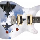 Guitar Skin Axe Wrap Re-skin Bass Reface DIY War Birds 1482
