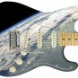 Guitar Skin Axe Wrap Re-skin Bass Reface DIY Land of Ice Snow 1430