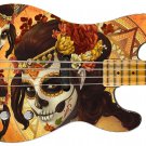 Guitar Skin Axe Wrap Re-skin Bass Reface DIY Lady Mystery 1362