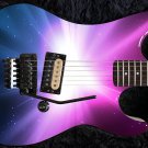 Guitar Skin Axe Wrap Re-skin Bass Reface DIY Black Star Beyond 1288