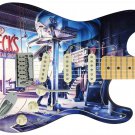 Guitar Skin Axe Wrap Re-skin Electric Reface Jeff Beck's Guitar Shop Cover 606
