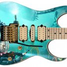 Guitar Skin Axe Wrap Re-skin Electric Bass Reface Jason Statham Kicks Ass 1637
