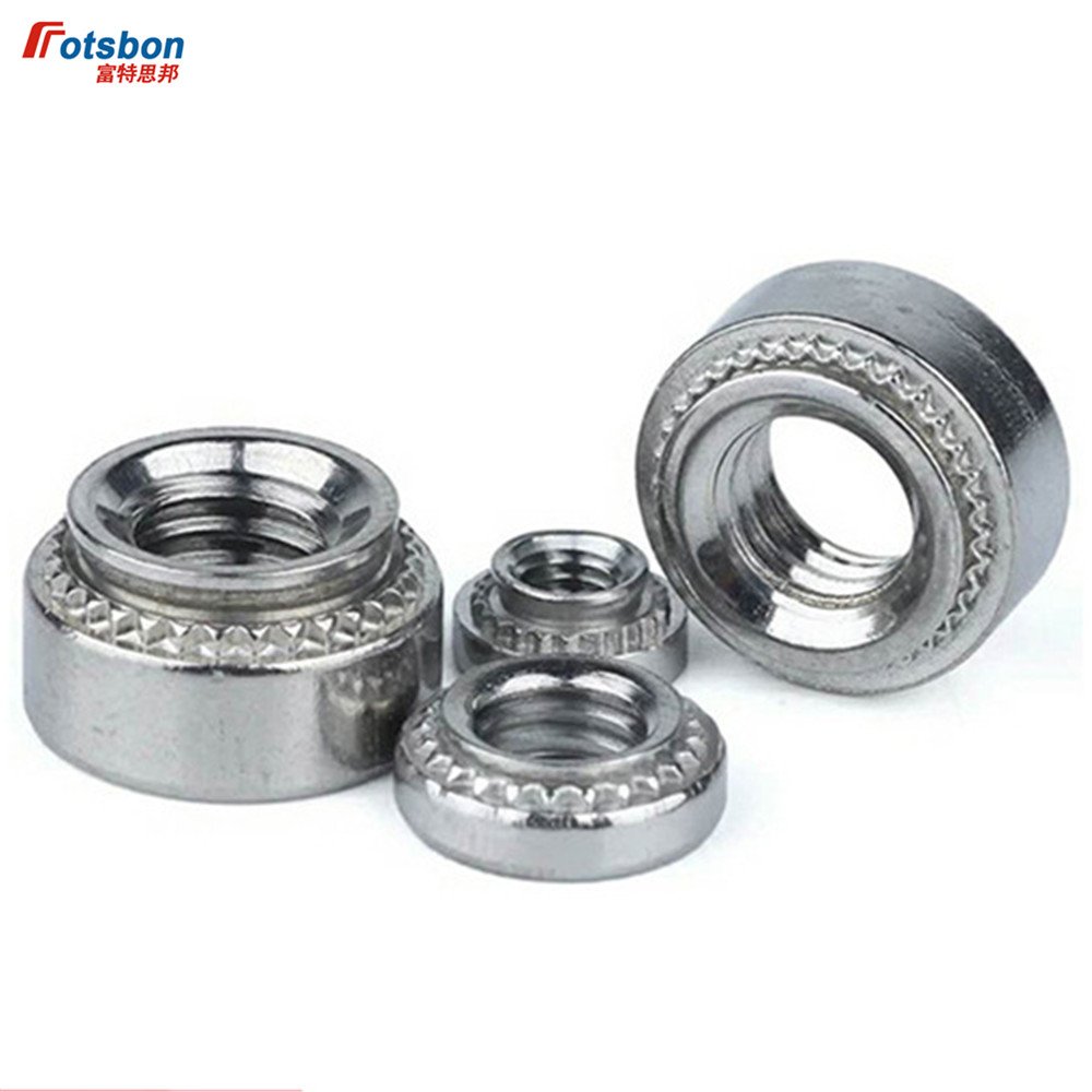S-M2.5-0 Self Clinching Nuts Press In Nuts Crimped Nut Server Cabinet Insert Rivet Rivnut PEM Nuts