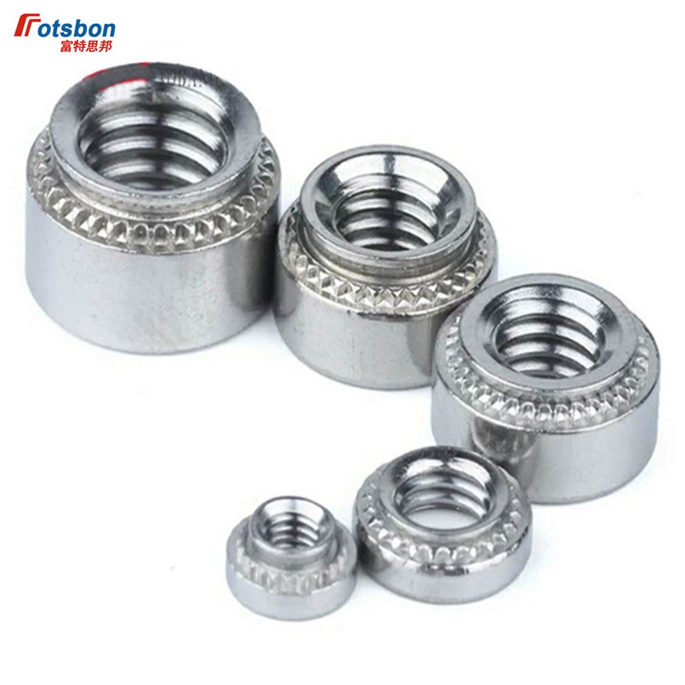 S-M2.5-2 Self Clinching Nuts Press In Nuts Crimped Nut Server Cabinet Insert Rivet Rivnut PEM Nuts