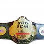 ECW WORLD TELEVISION WRESTLING CHAMPIONSHIP BELT BLACK LEATHER STRAP BELT ADULT SIZE