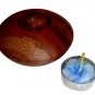 Hawaiian Hand Made Hardwood Tea Light Candle Holder