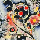 Cross Stitch Flowers Cosmic Flowers in Chalk