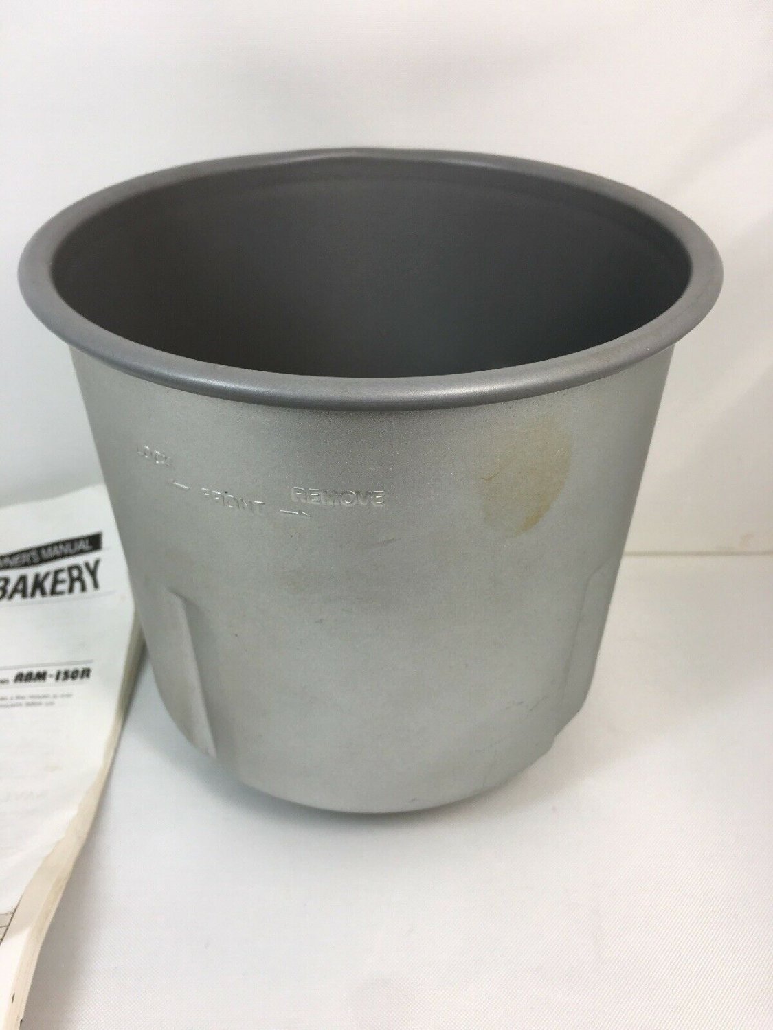 Welbilt Bread Maker Machine Loaf Pan Replacement Part ABM150R Made in