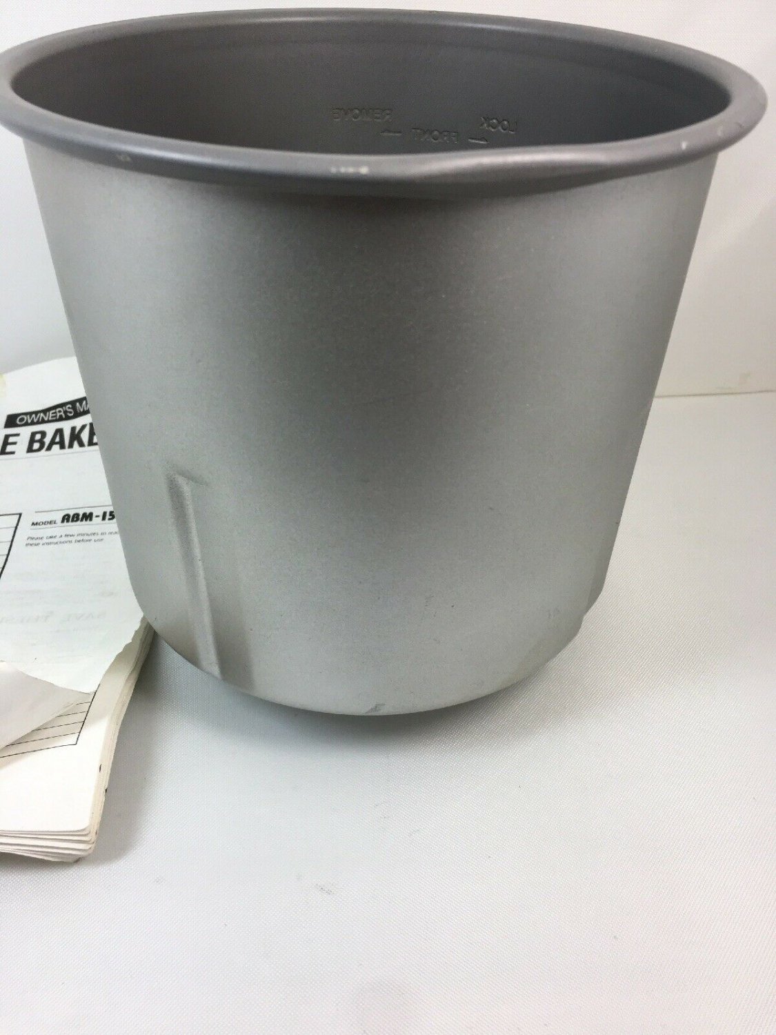 Welbilt Bread Maker Machine Loaf Pan Replacement Part ABM150R Made in