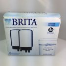 Genuine OEM Brita Tap Water Filter, Filtration System Replacement 2ct, Chrome