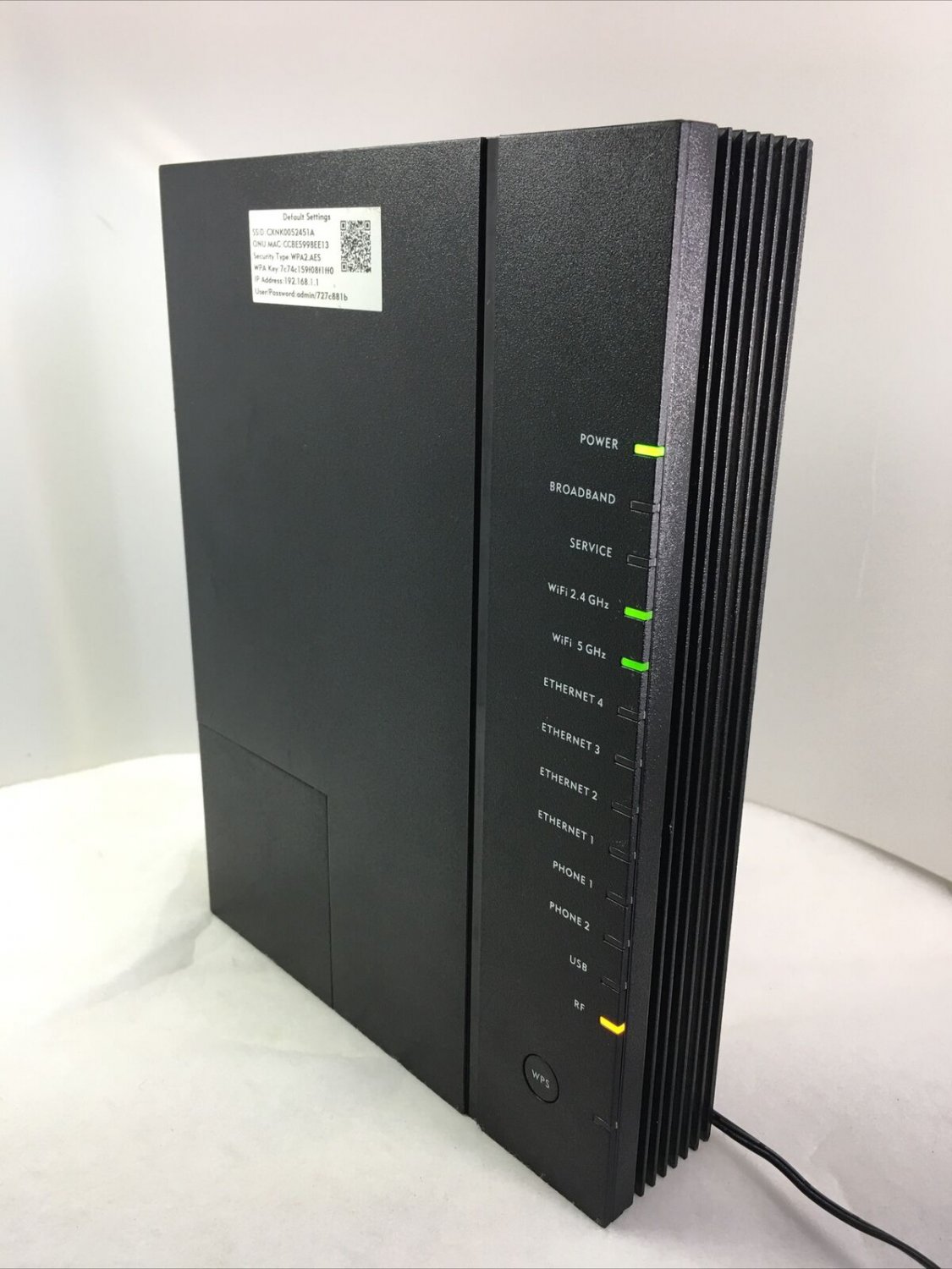 Genuine OEM Calix 854G1 Gigacenter Router with Power Cord Model 100