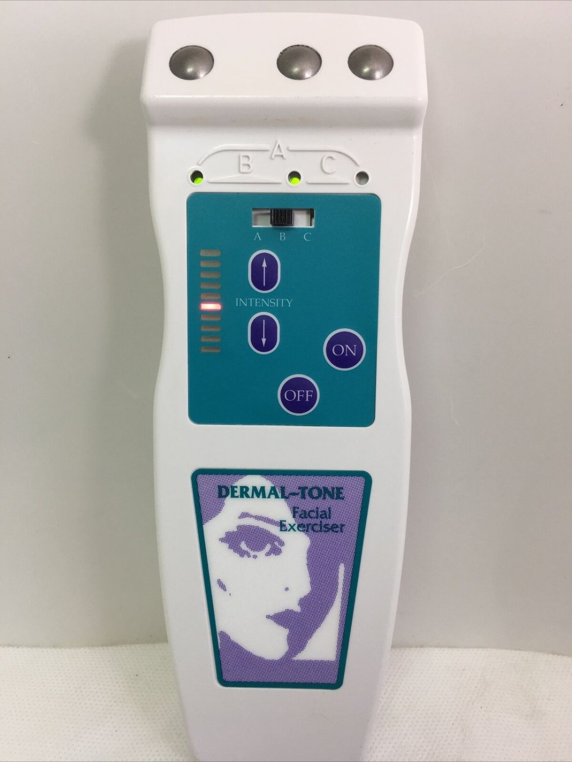 Genuine Vintage DERMAL TONE Electric Facial Exerciser Toner ONLY (No