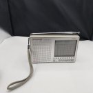 Kaito KA1103 Worldband Radio, Silver FOR PARTS or REPAIR ONLY READ DESCRIPTION: