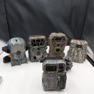 Lot of 5 Trail Cameras SpyPoint,Scout Guard,Browning,StealthCam,Victure UNTESTED
