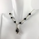 Black Onyx Pendant Necklace