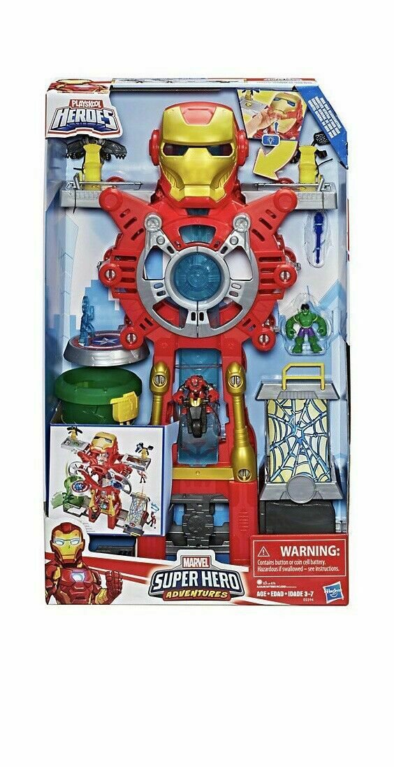 iron man headquarters playskool heroes