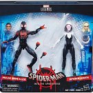 Marvel Legends Spider-Man Miles Morales Spider-Gwen Spider-Verse Exclusive