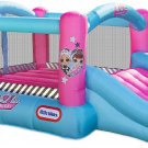 L.O.L. Surprise Girl Inflatable Outdoor Jump 'n Slide Bounce House Blower Jump