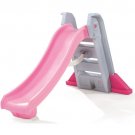 Naturally Playful Big Folding Pink Outdoor Slide for Toddlers