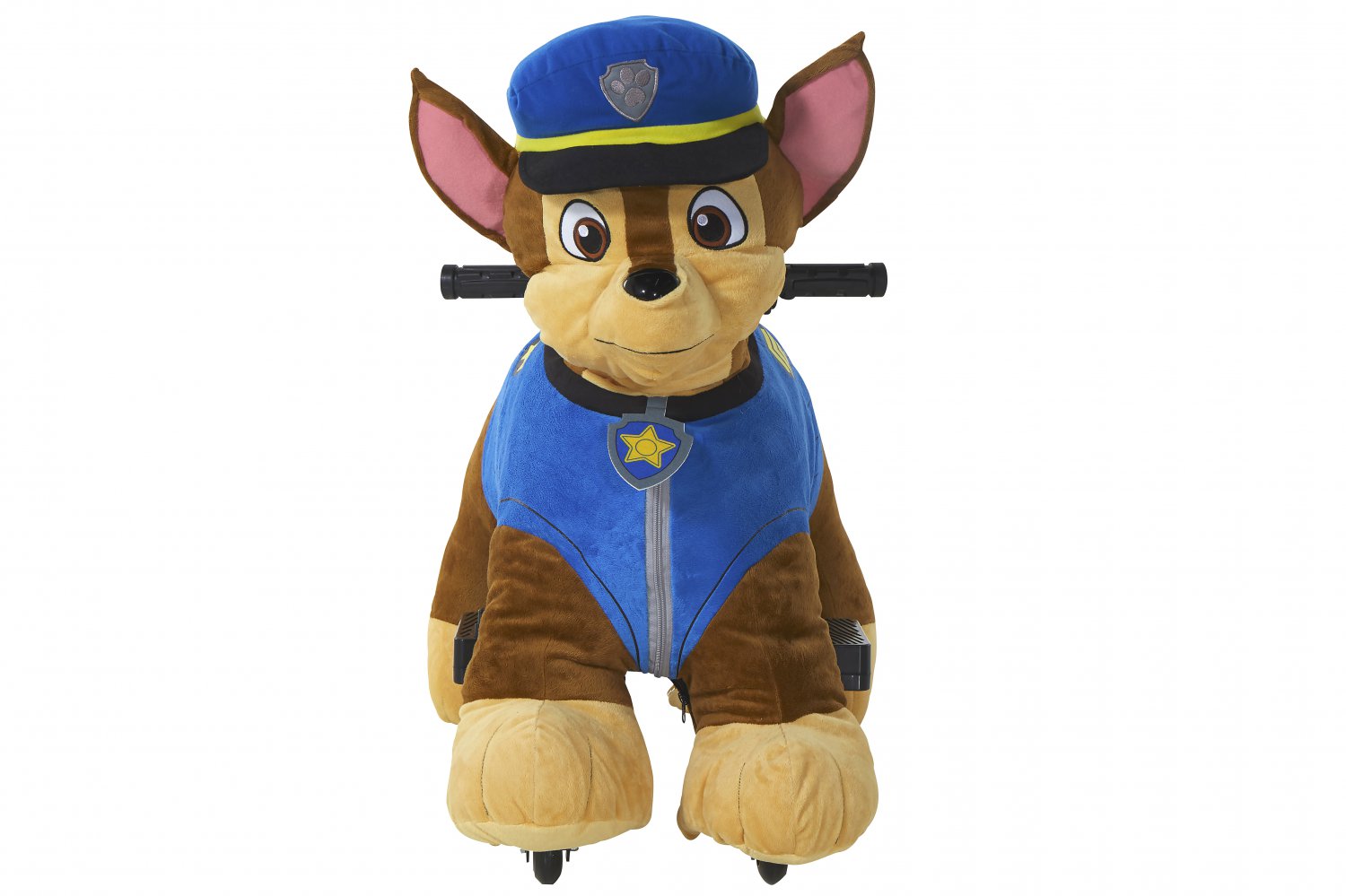 6 volt plush paw patrol ride on with pup house