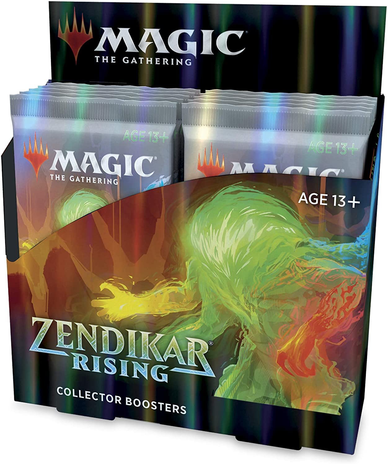 Magic: The Gathering Zendikar Rising Collector Booster Box | 12 Packs ...