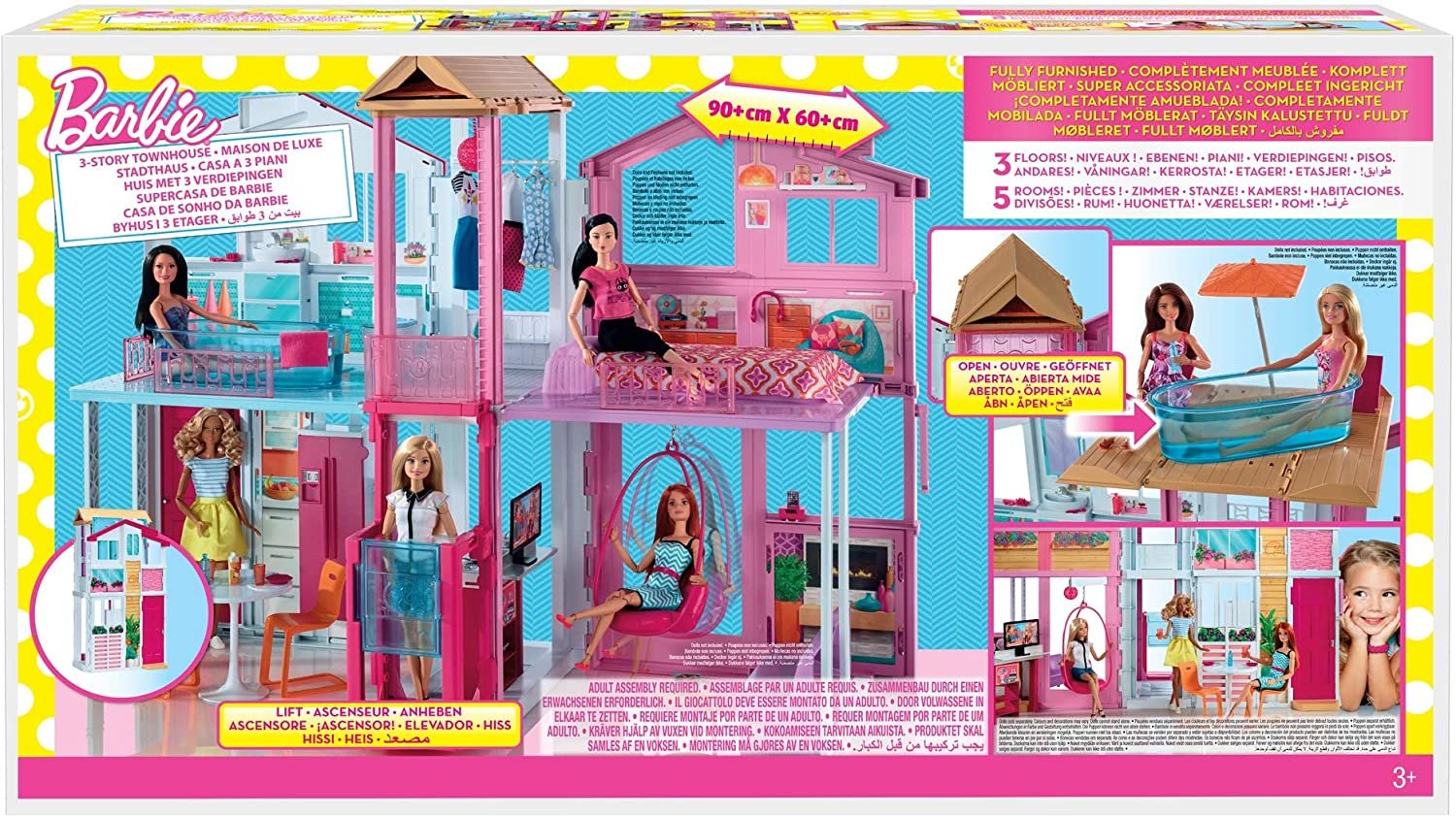 dly32 barbie house