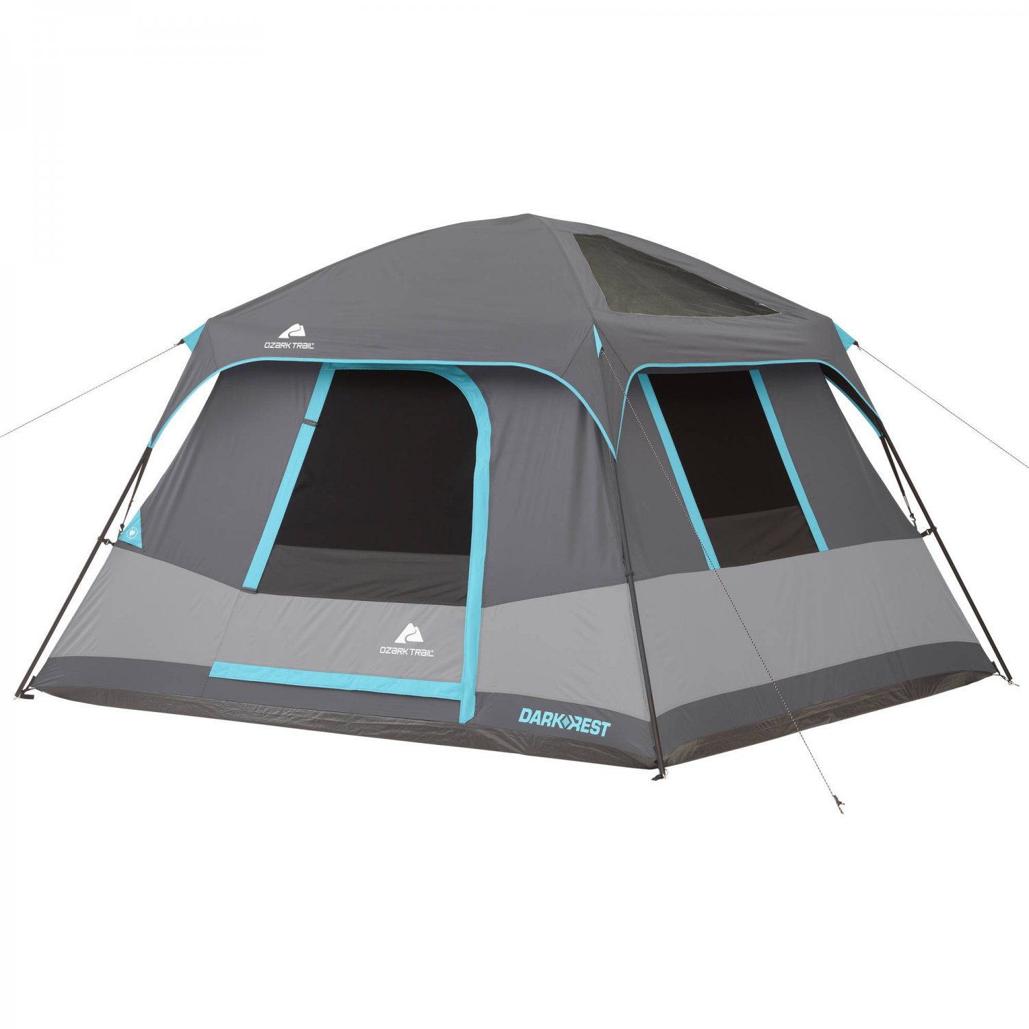 Ozark Trail 10' x 9' Dark Rest Cabin Tent, Sleeps 6