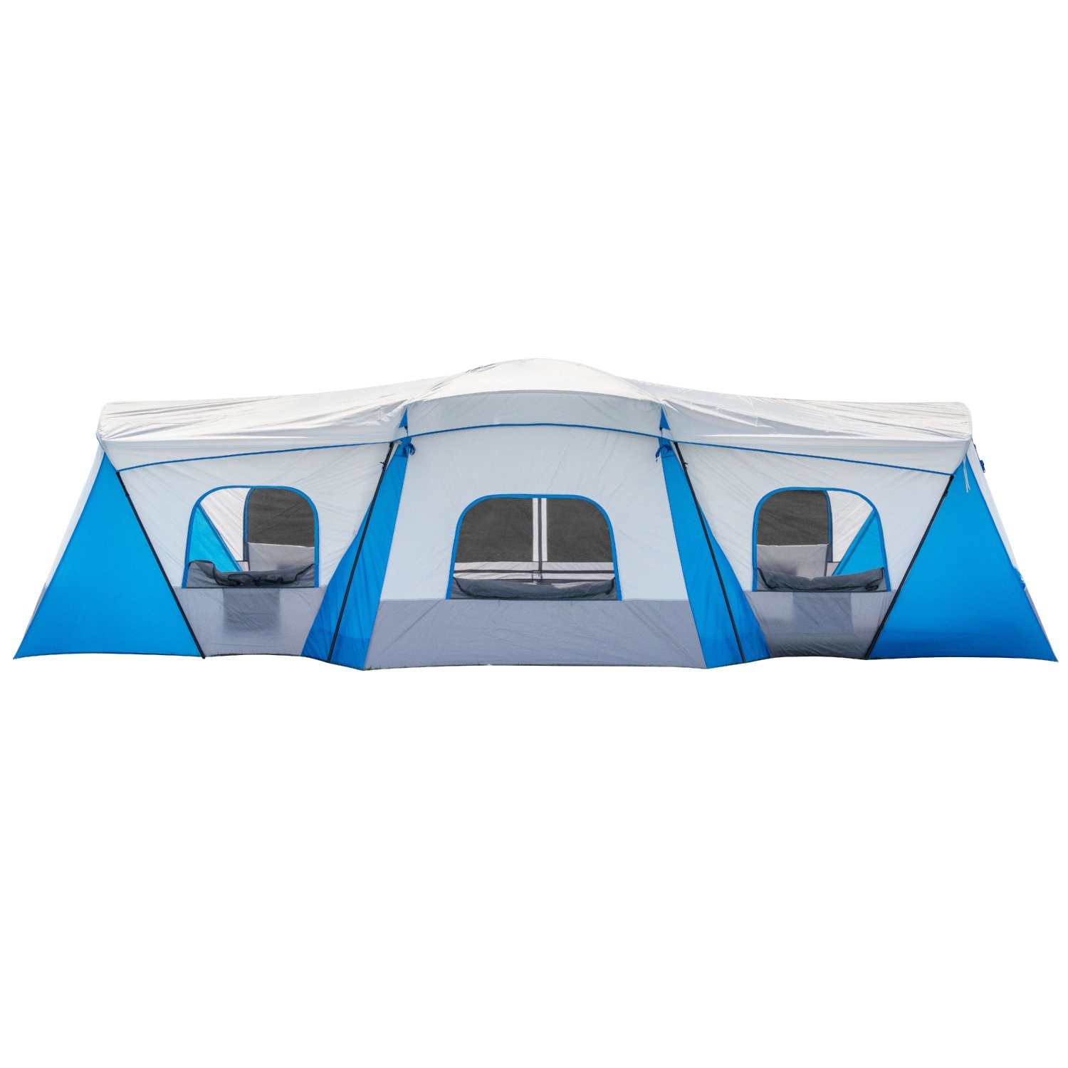 Ozark Trail 16-Person 3-Room Family Cabin Tent with 3 Entrances