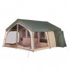 Ozark Trail 14-Person Cabin Tent in Beige and Green