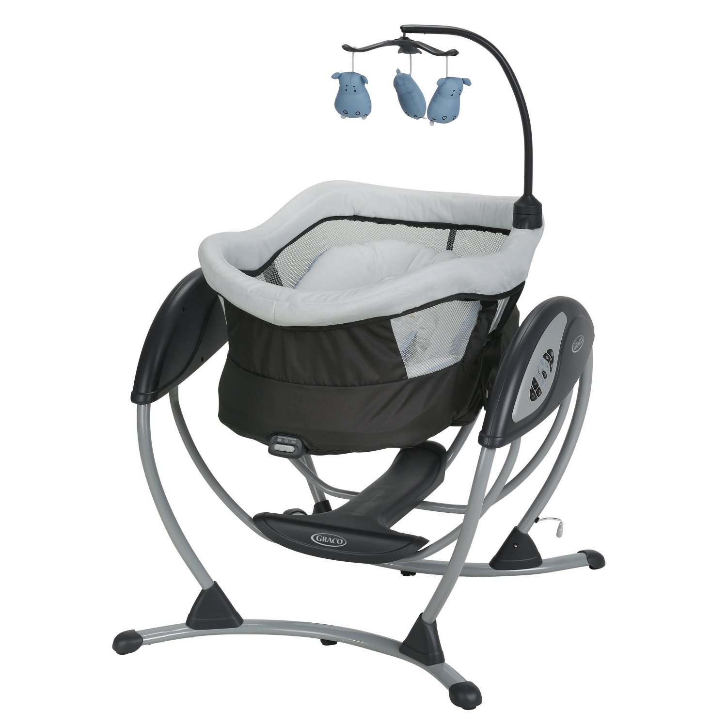 Graco DuoGlider Gliding Baby Swing, Hattie
