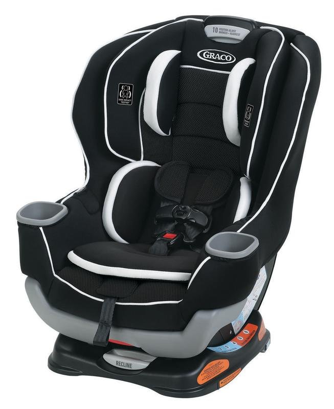 Graco Extend2Fit Convertible Car Seat, Blinx