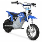 Hyper HPR 350 Dirt Bike 24-volt Electric Motorcycle-Blue