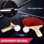 MD Sports Official Size 15mm 4 Piece Indoor Table Tennis Tennis, Accessories Included