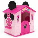 Disney Minnie Mouse Plastic Indoor/Outdoor Playhouse with Easy Assembly by Delta Children