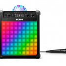 Ion Audio Party Rocker Max Wireless Rechargeable Bluetooth-enabled Karaoke Speaker with Lights