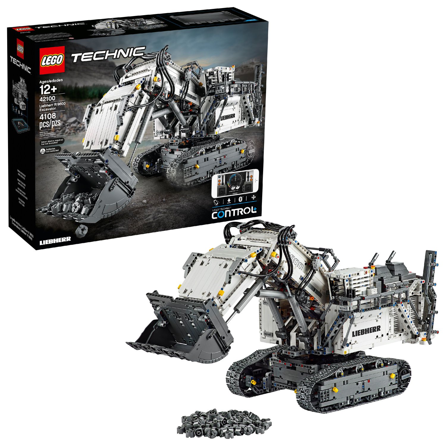 lego 42100 technic liebherr r 9800 excavator stores