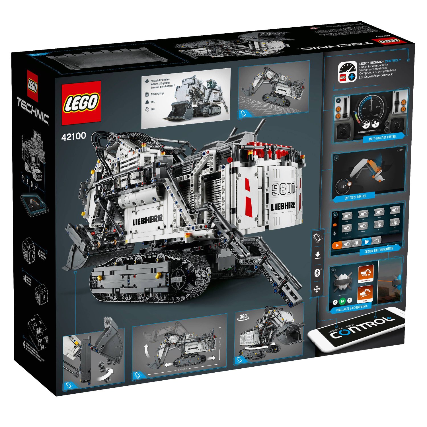 lego technic liebherr pieces