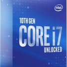 Intel i7-10700K Desktop Processor 8 Cores 5.1 GHz Unlocked  LGA1200 (Intel 400 Series Chipset) 125W