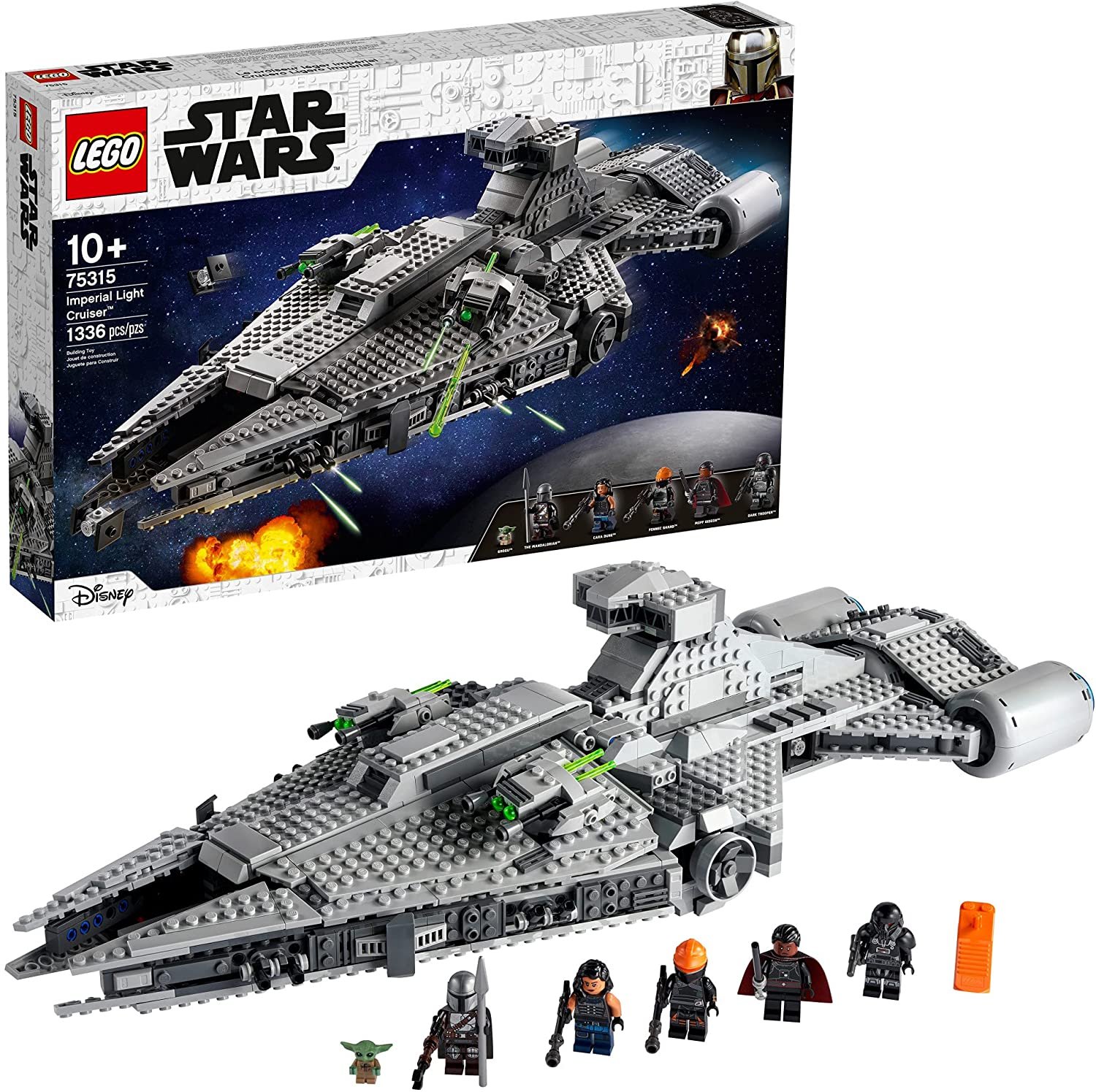 LEGO Star Wars Imperial Light Cruiser 75315 Awesome Toy Building Kit for Kids, (1,336 Pieces)