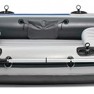 Intex Excursion 4 Person Inflatable Rafting and Fishing Boat Set with 2 Oars