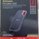 SanDisk 2TB Extreme Portable SSD - Up to 1050MB/s - USB-C, 3.2 Gen 2 - External SDSSDE61-2T00-G25