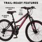 Mongoose Excursion Mountain Bike, 24-inch wheel, 21 speeds