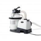 Intex 26643EG 1200 GPH 10 inch Above Ground Pool Sand Filter Pump with Auto Timer
